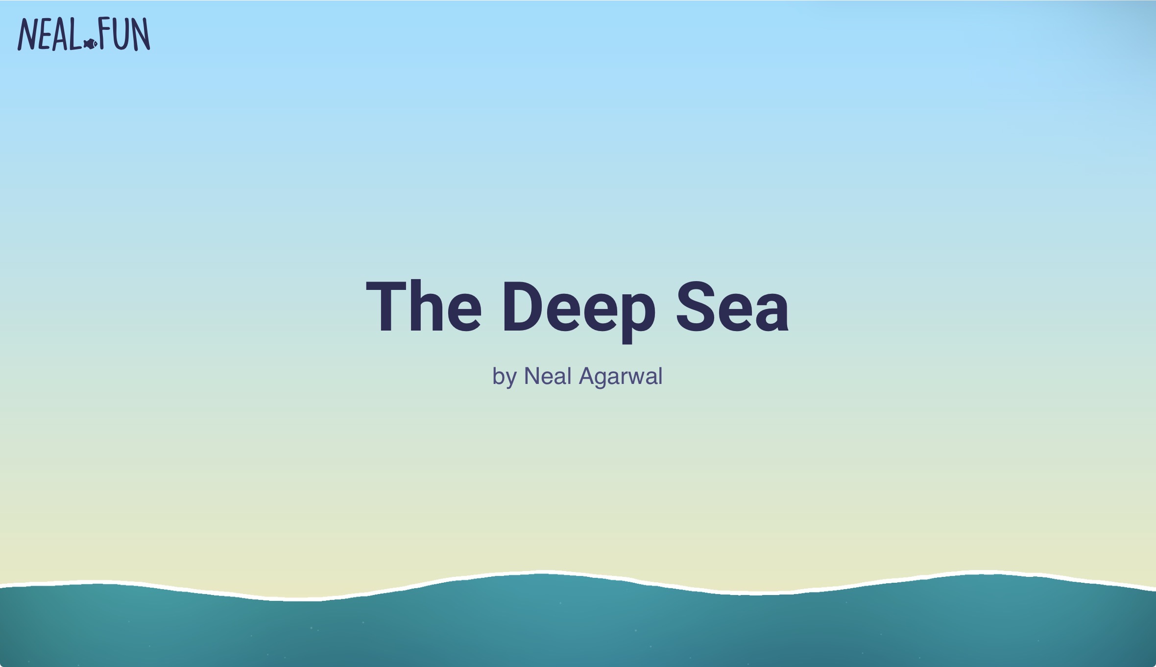 deep sea